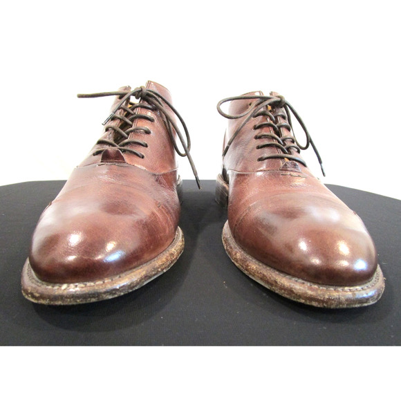 Untamed Street Italy Brown Leather Cap Toe Chukka Boots Men 7 US / 40 EU main image 7